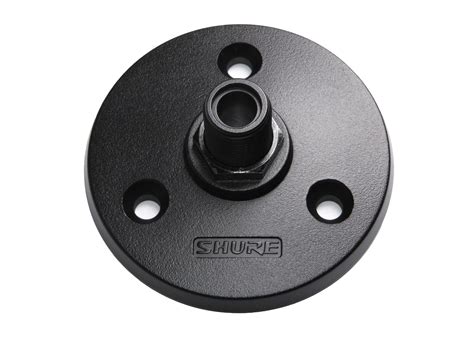 Shure A13hdb Heavy Duty Mounting Flange For Gooseneck And Shaft Microp