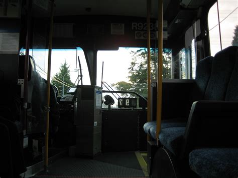translink bus interior view of the front of a translink ow… flickr