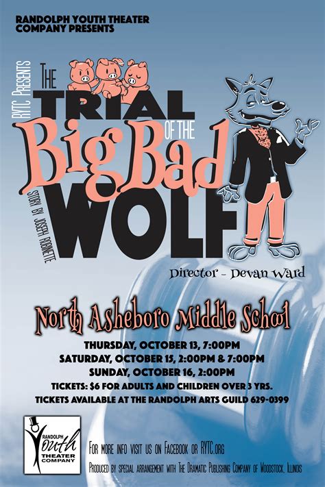 Big bad wolf pampanga 2019 @laus group event centre. Big Bad Wolf - Randolph Youth Theater Company