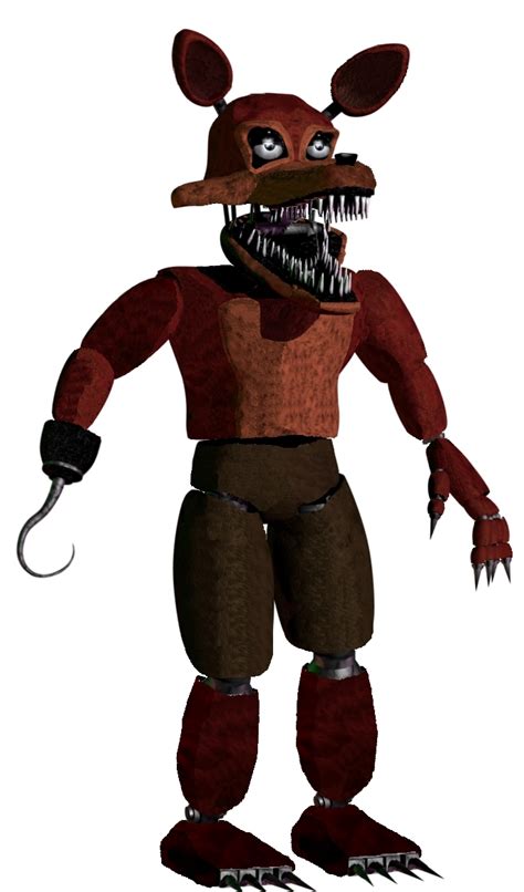 Nightmare Foxy Fixed By Xsparklingicex On Deviantart