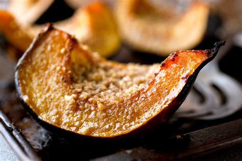 Baked Acorn Squash With Walnut Oil And Maple Syrup Recipe