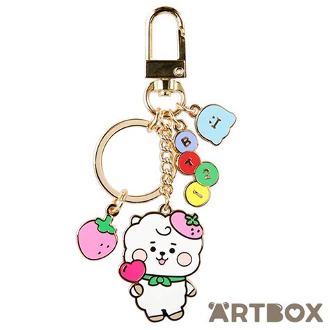 Buy Line Friends Bt21 Baby Rj Jelly Candy Enamel Keychain At Artbox