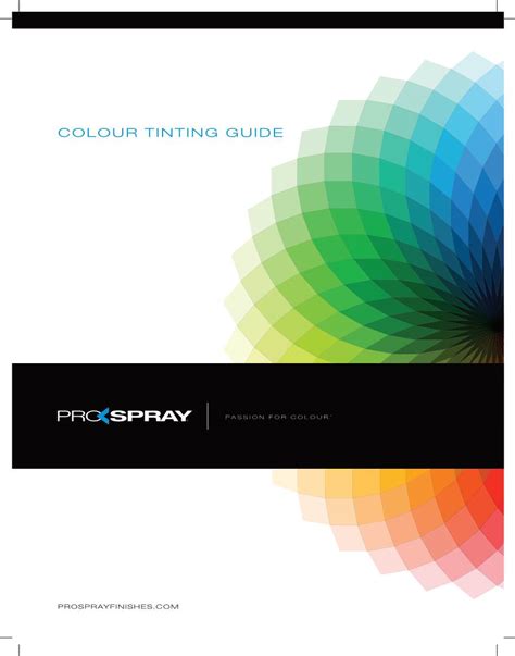 Colour Tinting Guide Docslib