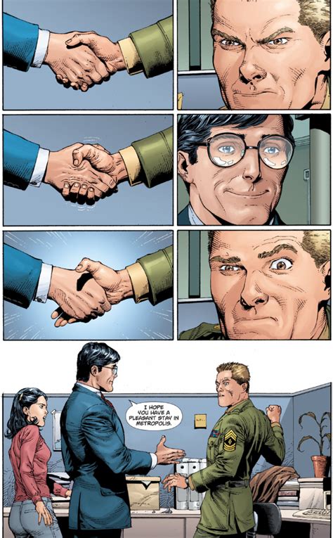 Comic Excerpt One Of My Favourite Clark Kent Moments Superman