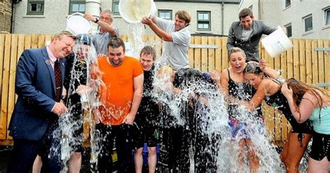 East Kilbrides Ice Bucket Challenge Champions Get A Soaking All In The