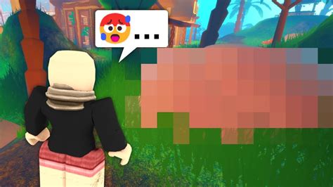 There S A Giant Butt In This Roblox Game Youtube