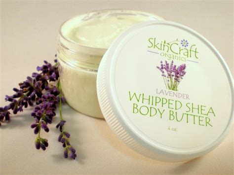 Organic Lavender Whipped Shea Body Butter Body Cream W
