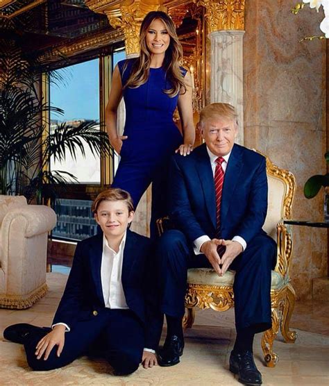 How tall is barron trump? Barron Trump is just 13 but he is almost as tall as his ...