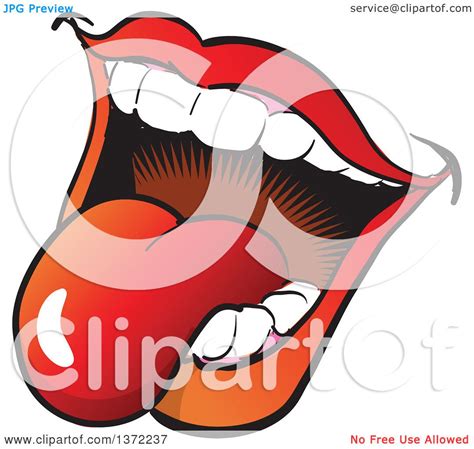 Check spelling or type a new query. Clipart Of A Feminine Mouth Open And Sticking Tongue Out ...