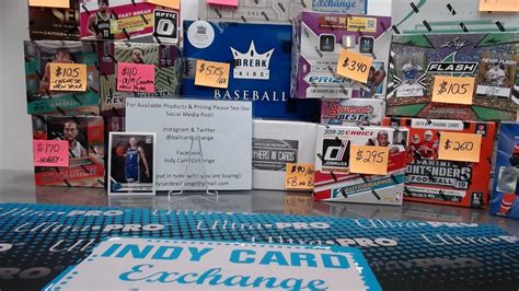 We chatted with andy albert, owner of indy card exchange about his involvement in the sports card hobby. Indy Card Exchange Live 5/7 - YouTube