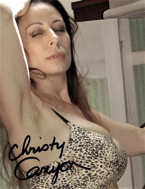 Christy Canyon Sexy Adult Film Star Autographed Signed X Photo Picclick