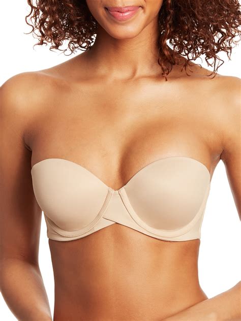Sweet Nothings Women S Stay Put Strapless Push Up Underwire Bra