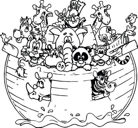 Noahs Ark Coloring Pages Best Coloring Pages For Kids