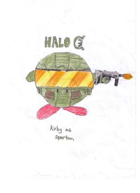 Halo Kirby By Mrartdude2000 On Deviantart