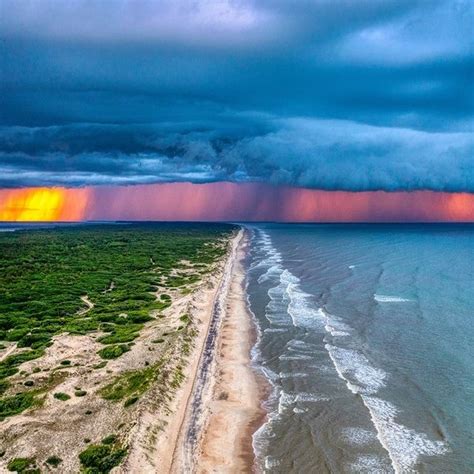 Gorgeous Photos Capture A Stormy Sunset Over North Carolinas Outer