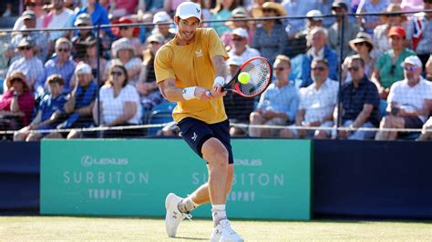 Andy Murray Seals Surbiton Challenger Sf Spot Atp Tour Tennis