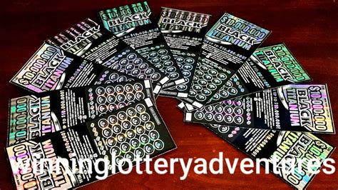 Games that have expired prior to that are not shown on this report. BLACK TITANIUM $30 NY LOTTERY SCRATCH OFFS (Set of 10 ...
