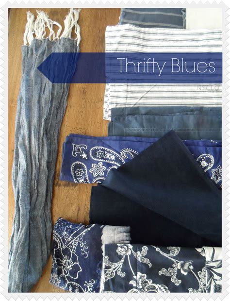 Focal Point Styling Thrift Tips And Blue Finds For Summer