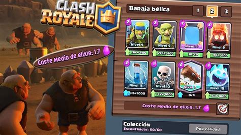 El MAZO más BARATO de Clash Royale 1 7 elixir Keibron Gamer YouTube