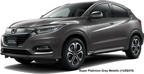 New Honda Vezel Body Colors Full Variation Of Exterior Colours Selection