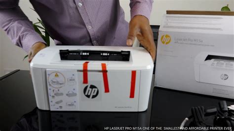 Hp Laserjet Pro M15a One Of The Smallest And Affordable Printer Ever