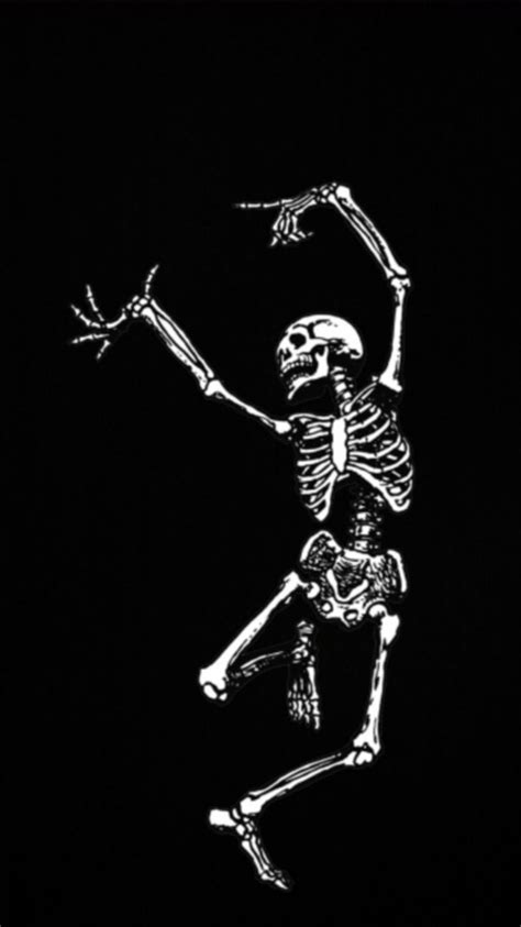 Spooky Scary Skeletons Wallpaper