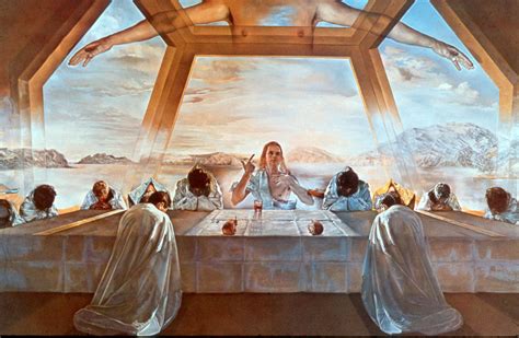 The Sacrament Of The Last Supper Salvador Dali Art Math Music