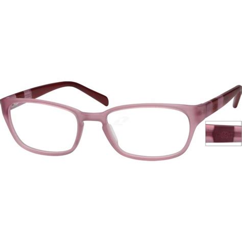 pink rectangle glasses 489119 zenni optical eyeglasses zenni optical zenni glasses