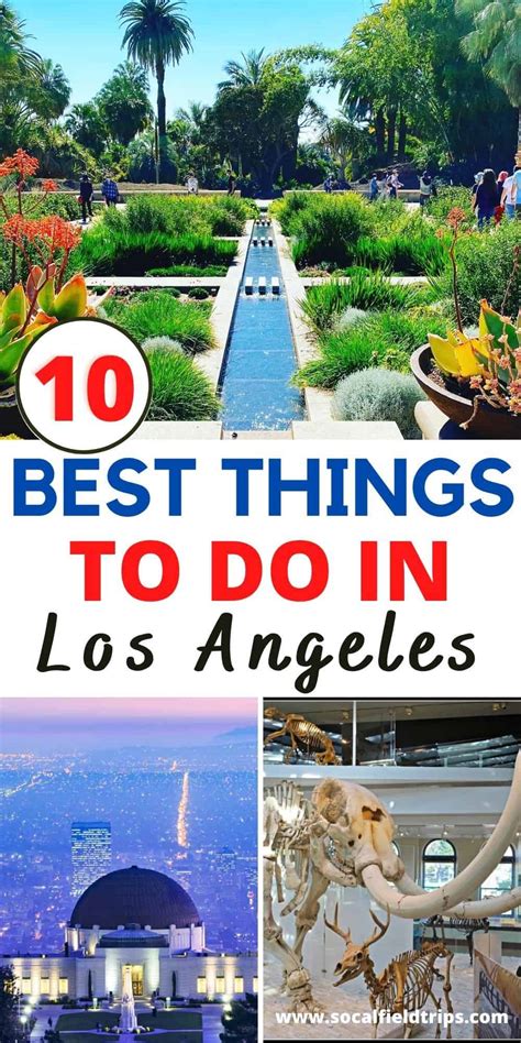 Top 10 Things To Do In Los Angeles