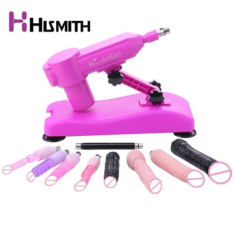 Hismith New Arrival Noiseless Automatic Sex Machine Gun Love Machine With 8 Dildo Attachments