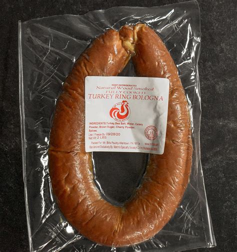 Albert koegel was raised in the. Turkey Ring Bologna - Mr. Bill's Poultry Market