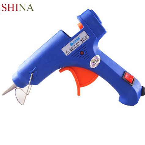 shina hot melt glue gun industrial glue mini guns thermo electric heat temperature tool 20w hot