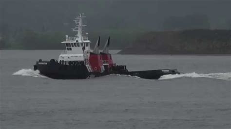 Crowley Maritime Tug: Washington 5-25-14 - YouTube