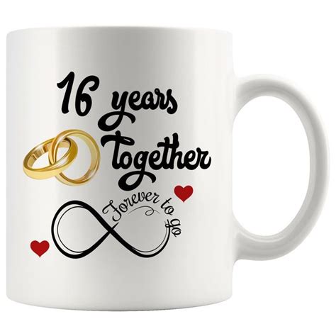 Th Anniversary Mug Th Anniversary Gift For Husband Wife Parents