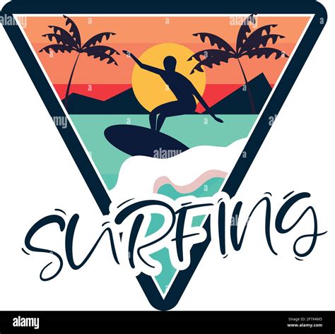 Vintage surfer riding wave hi-res stock photography and images - Alamy