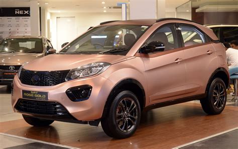 How to get rose gold hair. Tata Nexon Rose Gold Edition Showcased at a Dealership