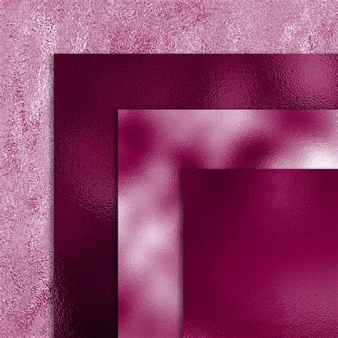 42 Burgundy Luxury Metallic Foil Texture Papers By Artinsider