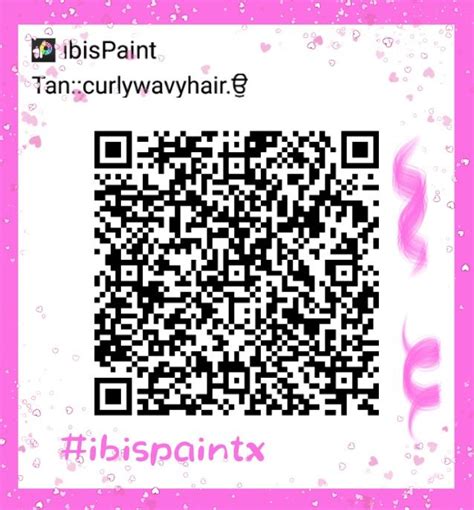 Ibis Paint X Brushes Qr Code Curly Hair Lynsey Hawthorne