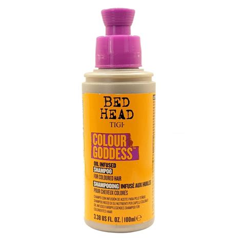 Tigi Bedhead Colour Goddess Shampoo Oil Infused 100ml For Coloured Hair