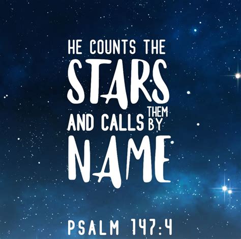 Psalm 1474 Star Bible Verse Psalm 147 Psalms