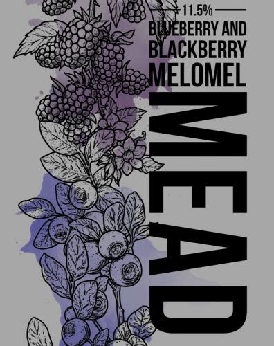 Blueberry And Blackberry Melomel Steppe And Wind Meadery Степь и Ветер