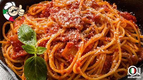 Amatriciana La Ricetta Originale Authentico