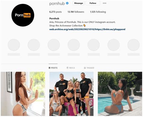 InstagramがPornhubの公式アカウントを削除 GIGAZINE