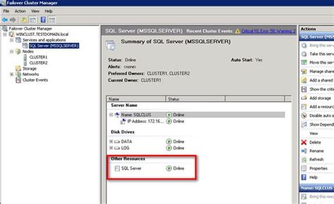 Fix Sql Server Agent On Windows Failover Cluster Csdn