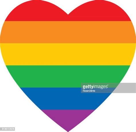 Rainbow Heart Vector Photos And Premium High Res Pictures Getty Images