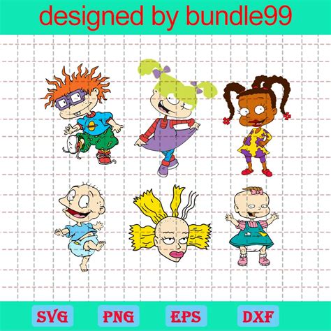 Rugrats Bundle Tommy Chuckie Finster Rugrats Characters Bundle99