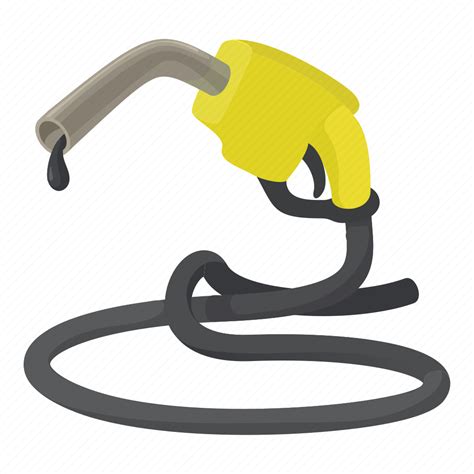 Cartoon Diesel Fuel Gas Hose Refuelingnozzle Tank Icon Download