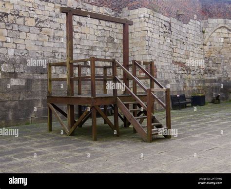 Gallows Within The Grounds Of The Old Prison At The Castle Museum In