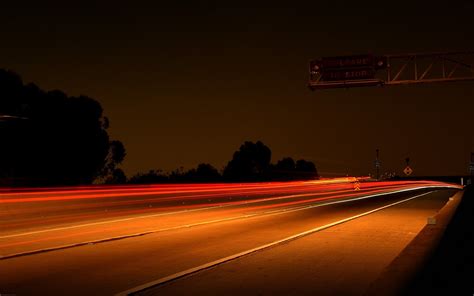 Download Highway Photography Time Lapse Time Lapse Hd Wallpaper