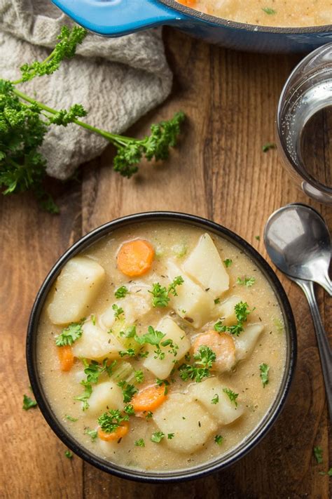 Classic Vegan Potato Soup Connoisseurus Veg